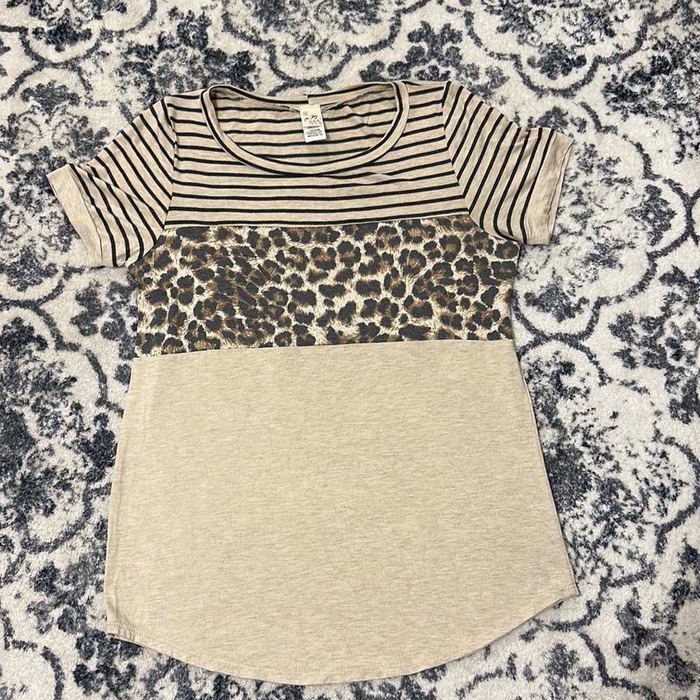 Block tee